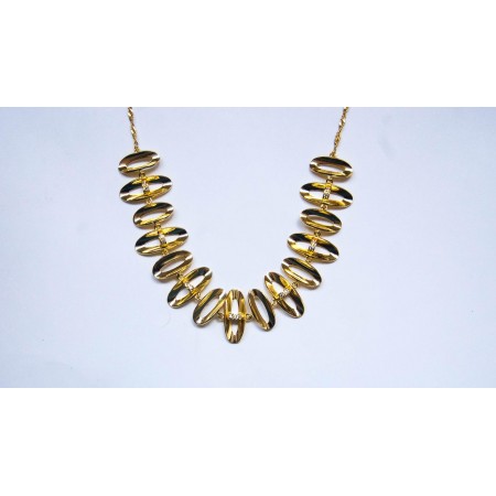Colar Semijoia  Cravejado de Zircônias CL5190