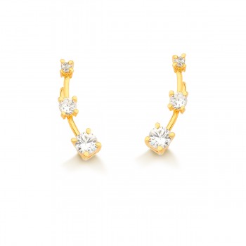 Brinco Semijoia Ear Cuff  BR5670