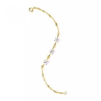 Pulseira Semijoia com Zirconias PS5663/1